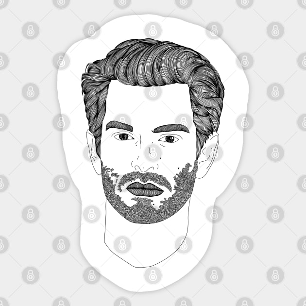 Andrew baby Sticker by cinefille